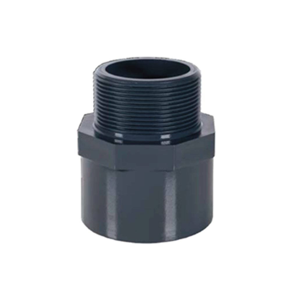 Male Threaded Adaptor PVC Slip x Thread M/F/M Ø25-20 x 1/2"